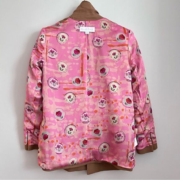 Ellie Mae Karter Cotton Blazer BURNT COCONUT - Picture 7 of 14